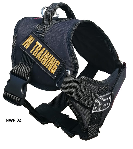 Lightweight Manwork K9 Harness with Chest Pad